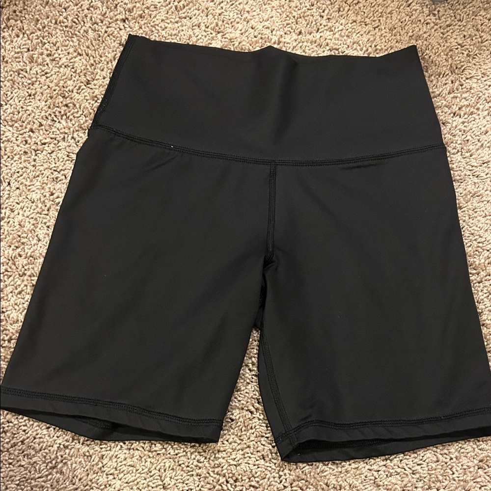 Aerie Black Women's High-Waisted Biker Shorts